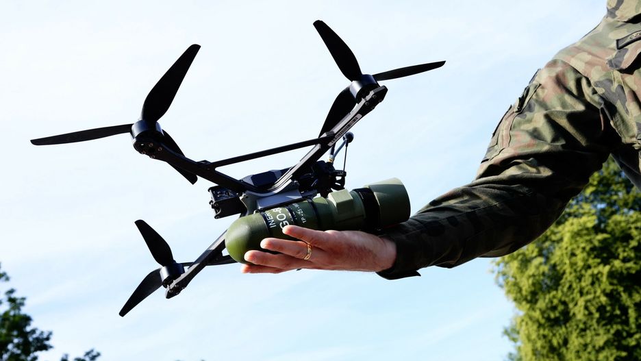 Dron wojskowy (zdj. ilustracyjne) 