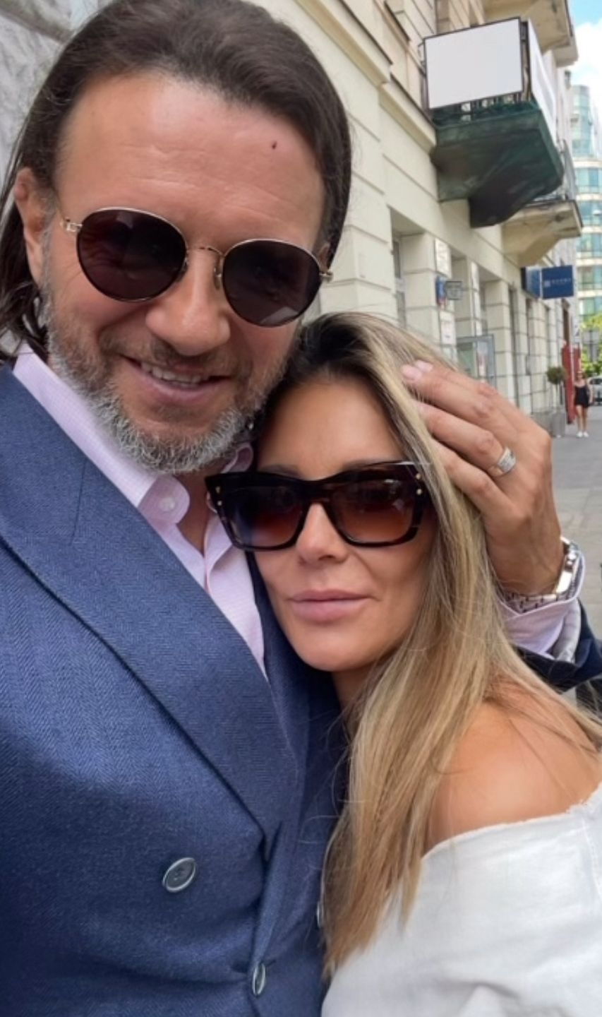 Małgorzata Rozenek i Radosław Majdan
