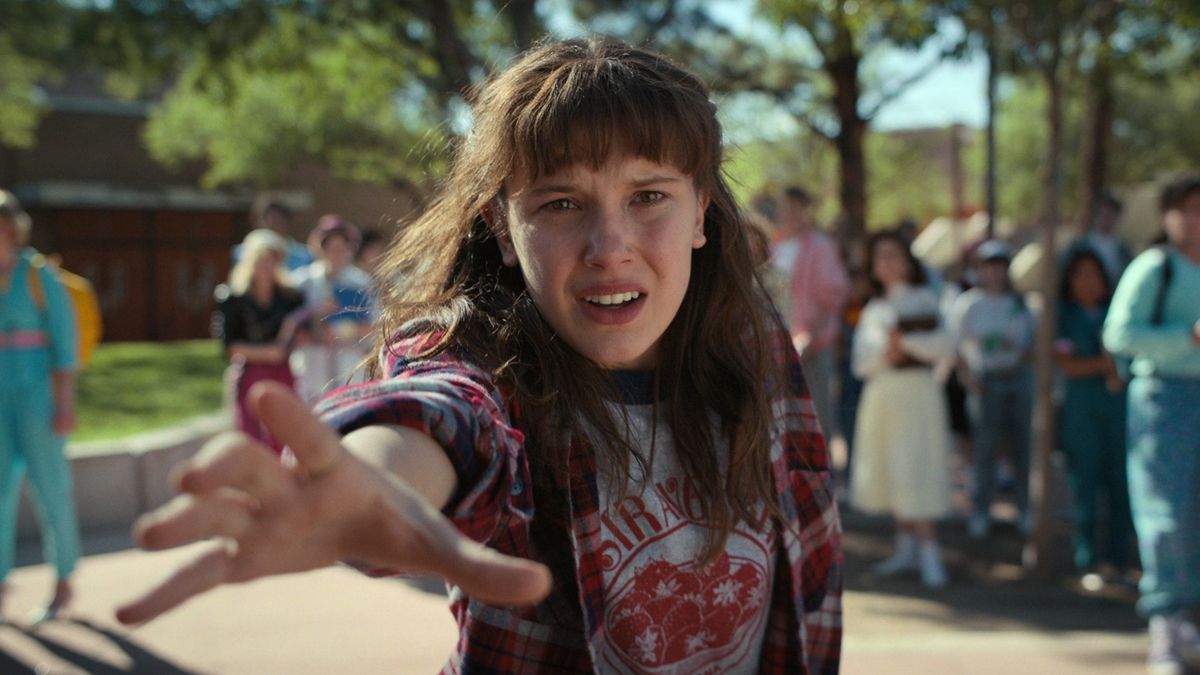 Kadr z serialu "Stranger Things"