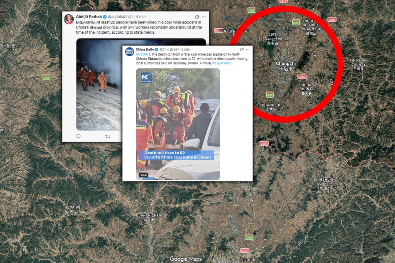 Wypadek w kopalni w Chinach. Kilkadziesiąt ofiar, trwa akcja ratunkowa
