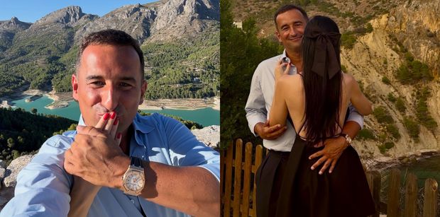 Michał Koterski wykorzystuje nową ukochaną do REKLAMY ZEGARKA. Romantyczny? (FOTO)