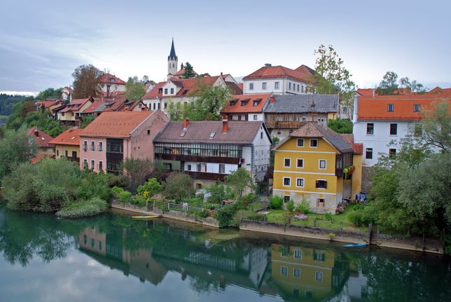 Novo Mesto jest niezwykle urokliwe