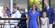 Księżna Kate i książę William w towarzystwie dwóch pociech pojawili się podczas męskiego finału Wimbledonu