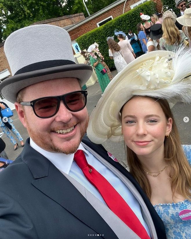Jan Lubomirski-Lanckoroński bryluje w Ascot z żoną i dziećmi z małżeństwa z Dominiką Kulczyk