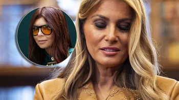 Melania Trump z ostatnią kreacją podczas wizyty u royalsów. Ekspertka komentuje: "Czy skórzany komplet WYPADA?"