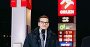 Premier na stacji benzynowej. Pokazał ceny