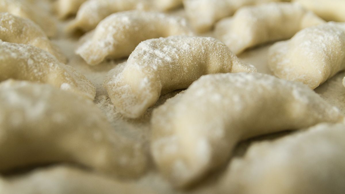 Na zdjęciu: pierogi