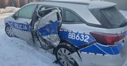 Pijany kierowca wjechał w radiowóz na A4. Grozi mu do 3 lat więzienia