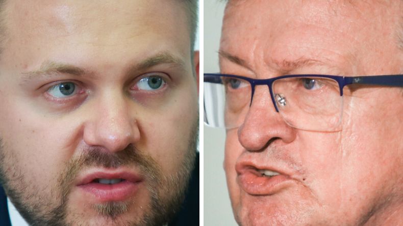 Spięcie między Jackiem Ozdobą i Tadeuszem Cymańskim