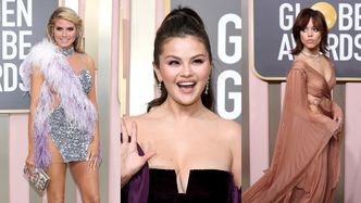 Złote Globy 2023. Gwiazdy błyszczą na gali: Selena Gomez, Jenna Ortega, Heidi Klum (ZDJĘCIA)