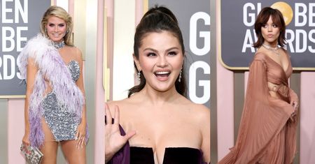 Złote Globy 2023. Gwiazdy błyszczą na gali: Selena Gomez, Jenna Ortega, Heidi Klum (ZDJĘCIA)