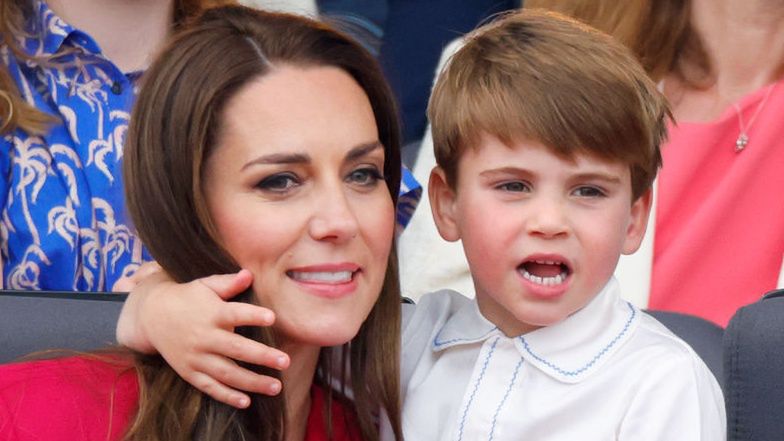 Księżna Kate i książę Louis