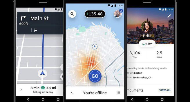Uber z nową aplikacją dla kierowców działającą w oparciu o sztuczną inteligencję
