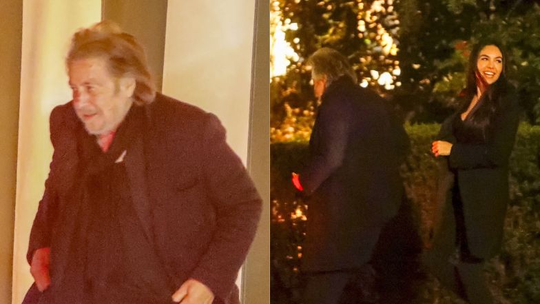 Al Pacino i Noor Alfallah spędzili razem święta 