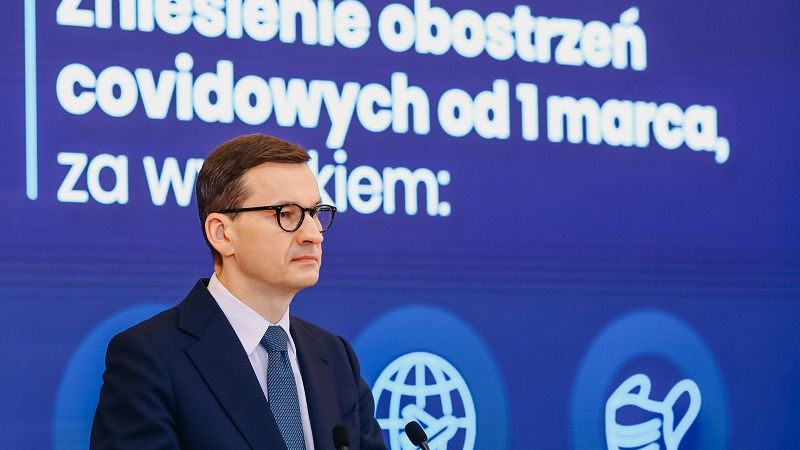 Premier Mateusz Morawiecki o zniesieniu obostrzeń od 1 marca