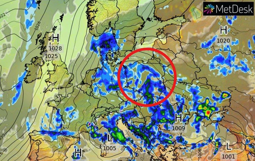 Pogoda długoterminowa. Wkrótce powrót ulew i burz