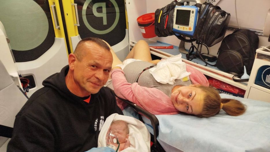 Poród odebrany w karetce