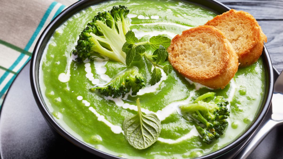 Krem z brokułów - szybki, łatwy i przepyszny