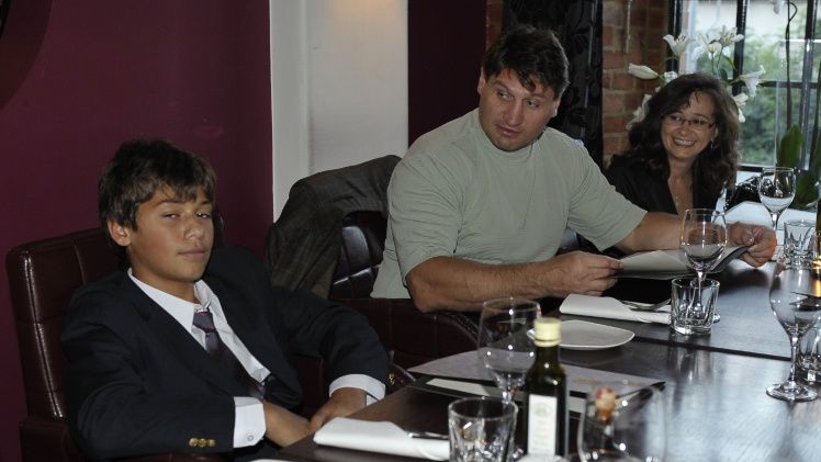 Andrzej Gołota świętuje 25. urodziny syna