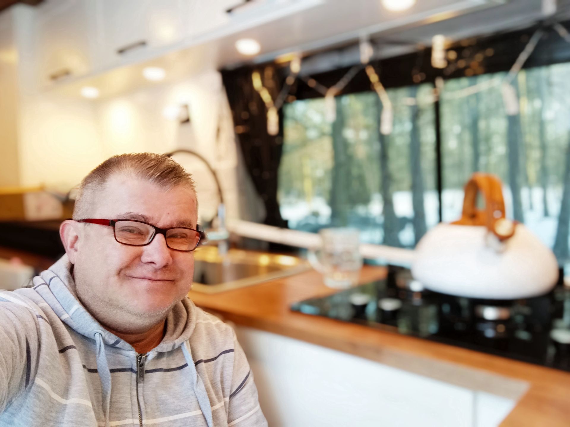 Paweł Muszel i jego kamper