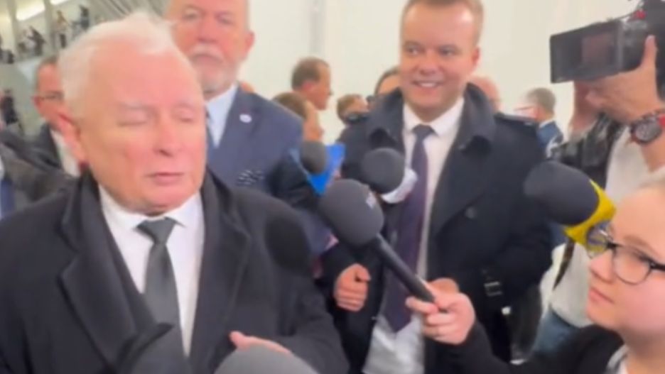 10-letnia dziennikarka zadała Jarosławowi Kaczyńskiemu pytanie