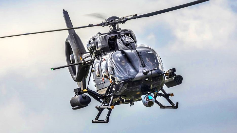 Lekki śmigłowiec Airbus H145M