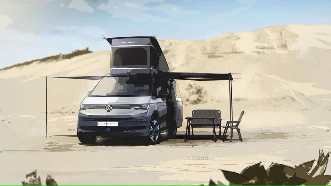 Volkswagen California Concept zadebiutuje niebawem. To zupełnie nowa konstrukcja