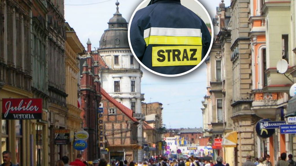 Pożar w Inowrocławiu