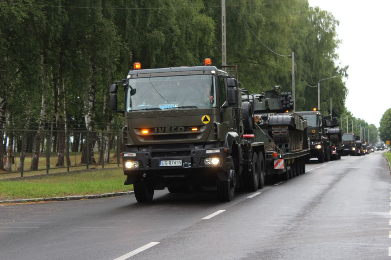 Takie transporty będziecie w kolejne dni obserwować szczególnie często