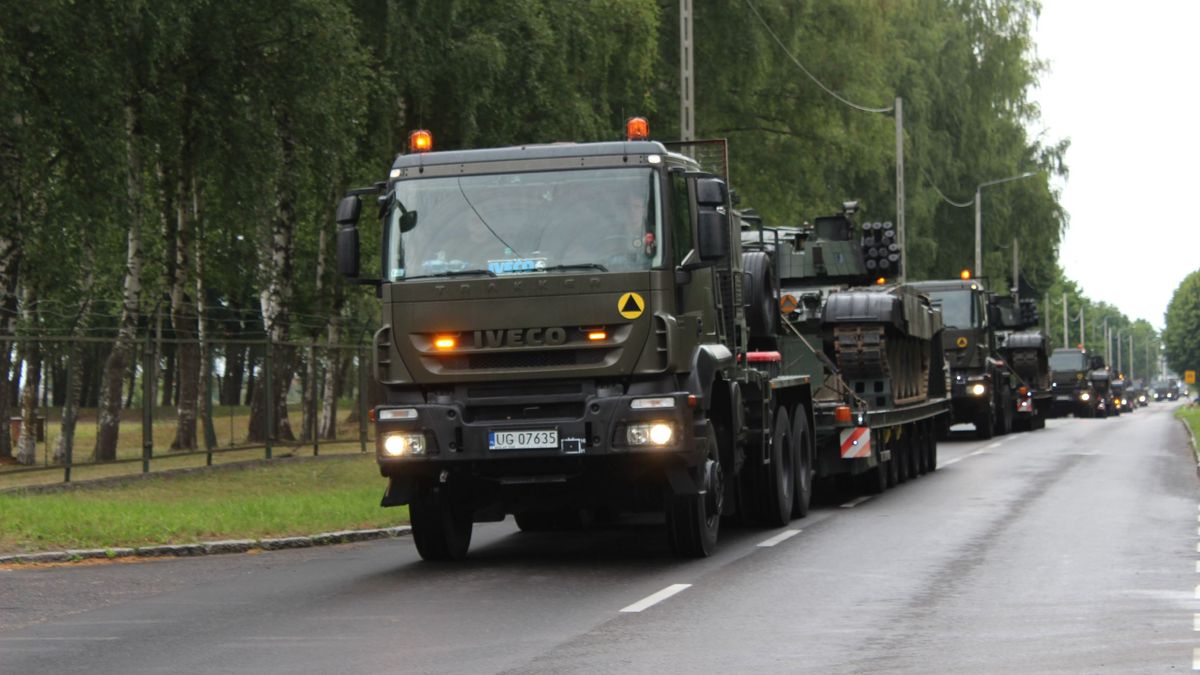 Takie transporty będziecie w kolejne dni obserwować szczególnie często