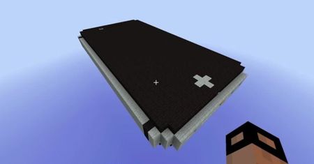 Z cyklu "zbudowane w Minecrafcie" - działający iPhone