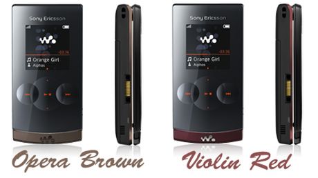 Nowe kolory Sony Ericsson W980 i W350i 1