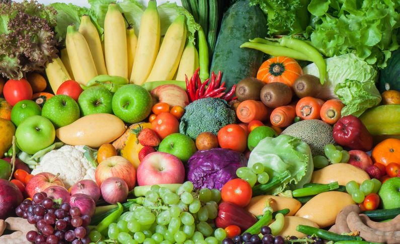 Warzywa i owoce z najmniejszą zawartością kalorii 