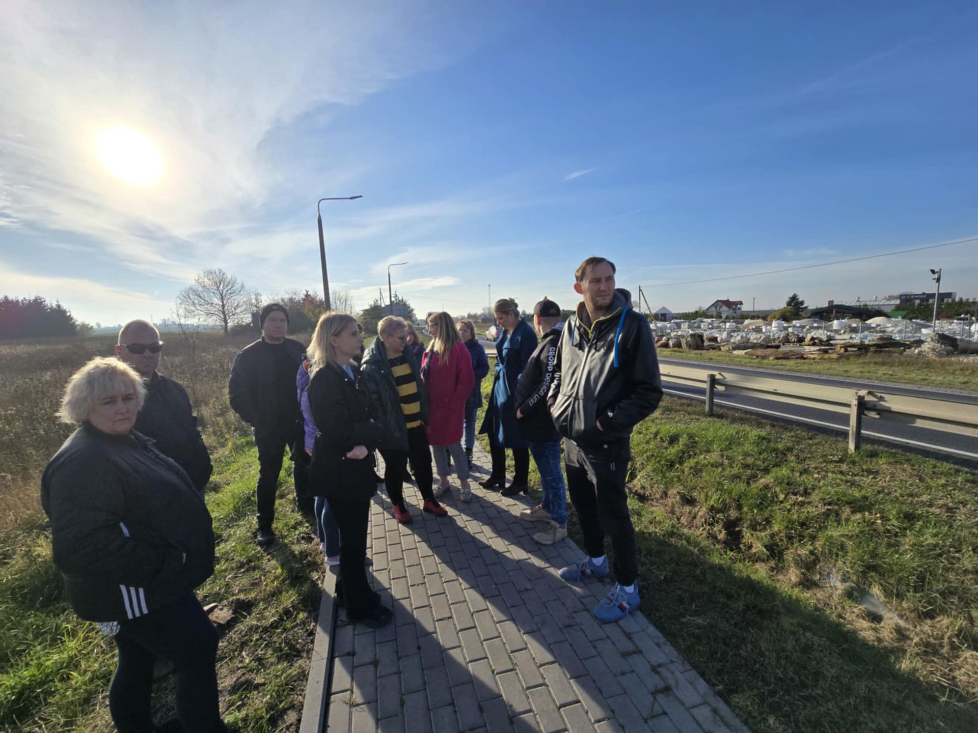 Mieszkańcy Rogówka zapowiadają blokadę drogi