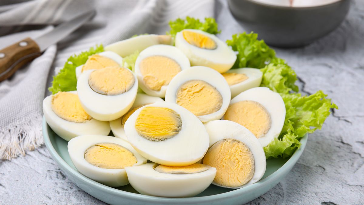 Jajka na twardo z zieloną obwódką zawierają mniej witamin