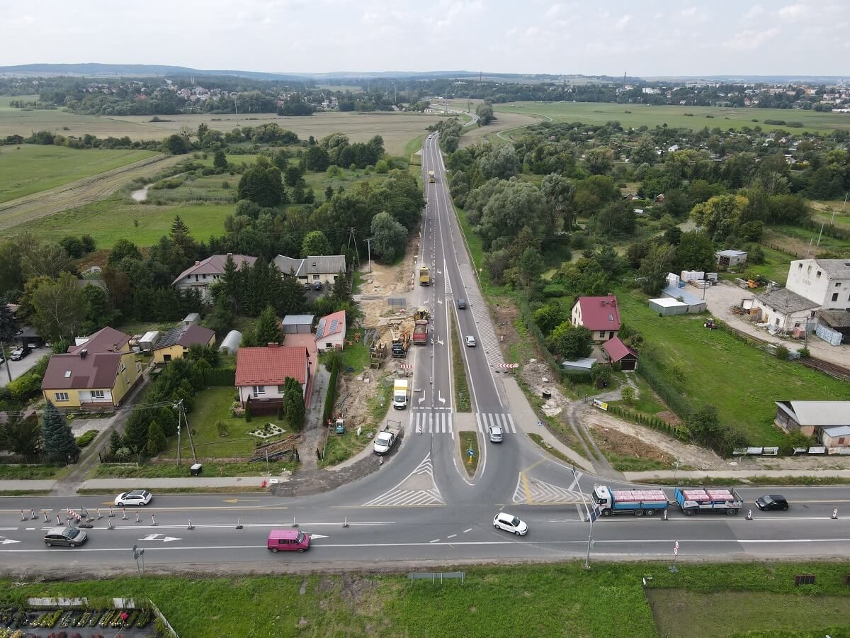 Budowa ronda na DK17 w Krasnymstawie