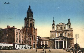 Pod placem katedralnym odkryto zagadkowe fundamenty. Tak w 1914 roku próbowano odtworzyć dawne granice Lublina