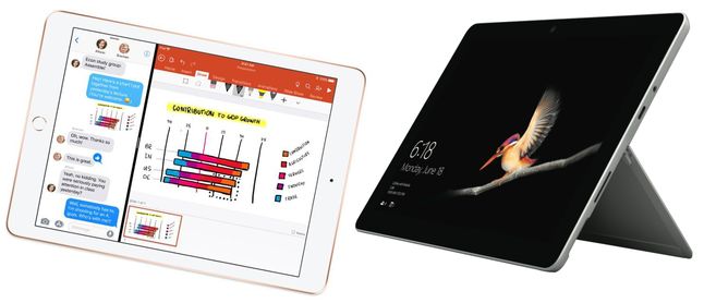 iPad i Surface Go to dwa konkurencyjne tablety