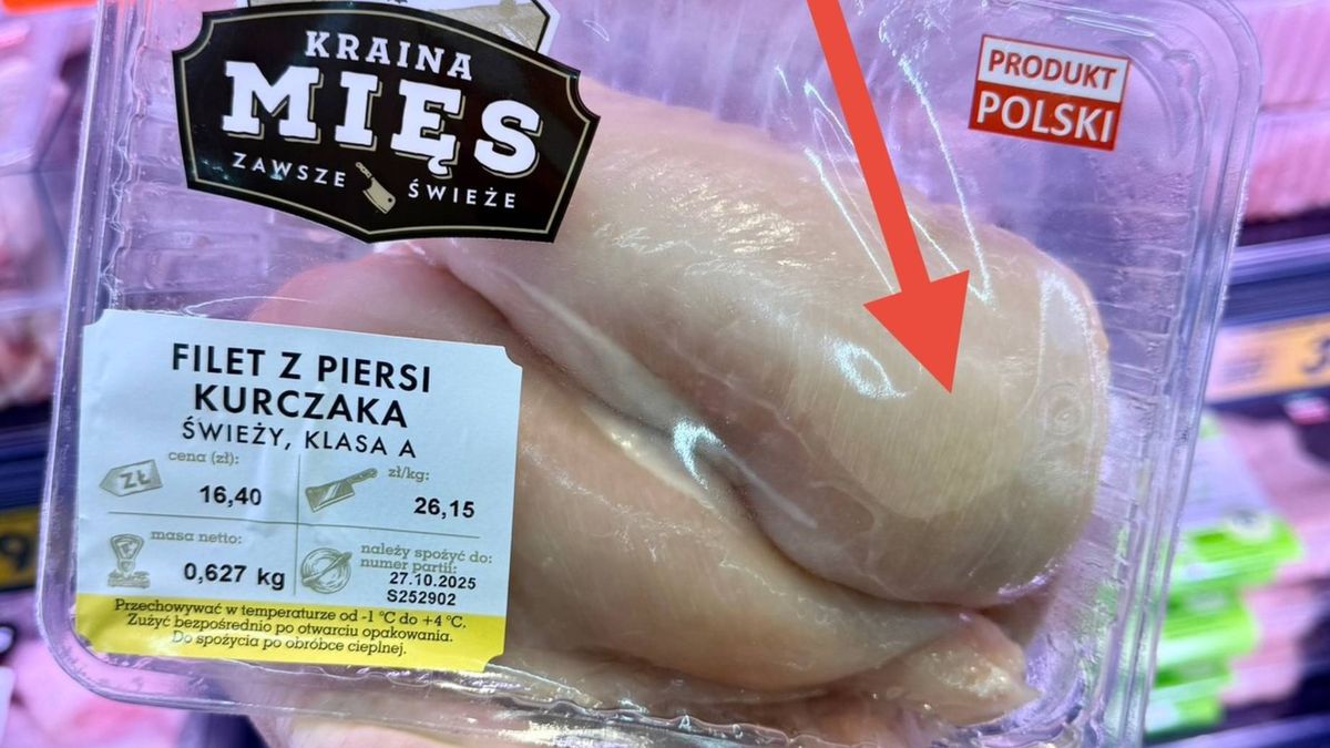 Influencer znalazł mięso z chorobą białych włókien