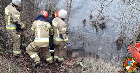 Ciało dryfowało w rzece. Tragedia w Mazowieckiem