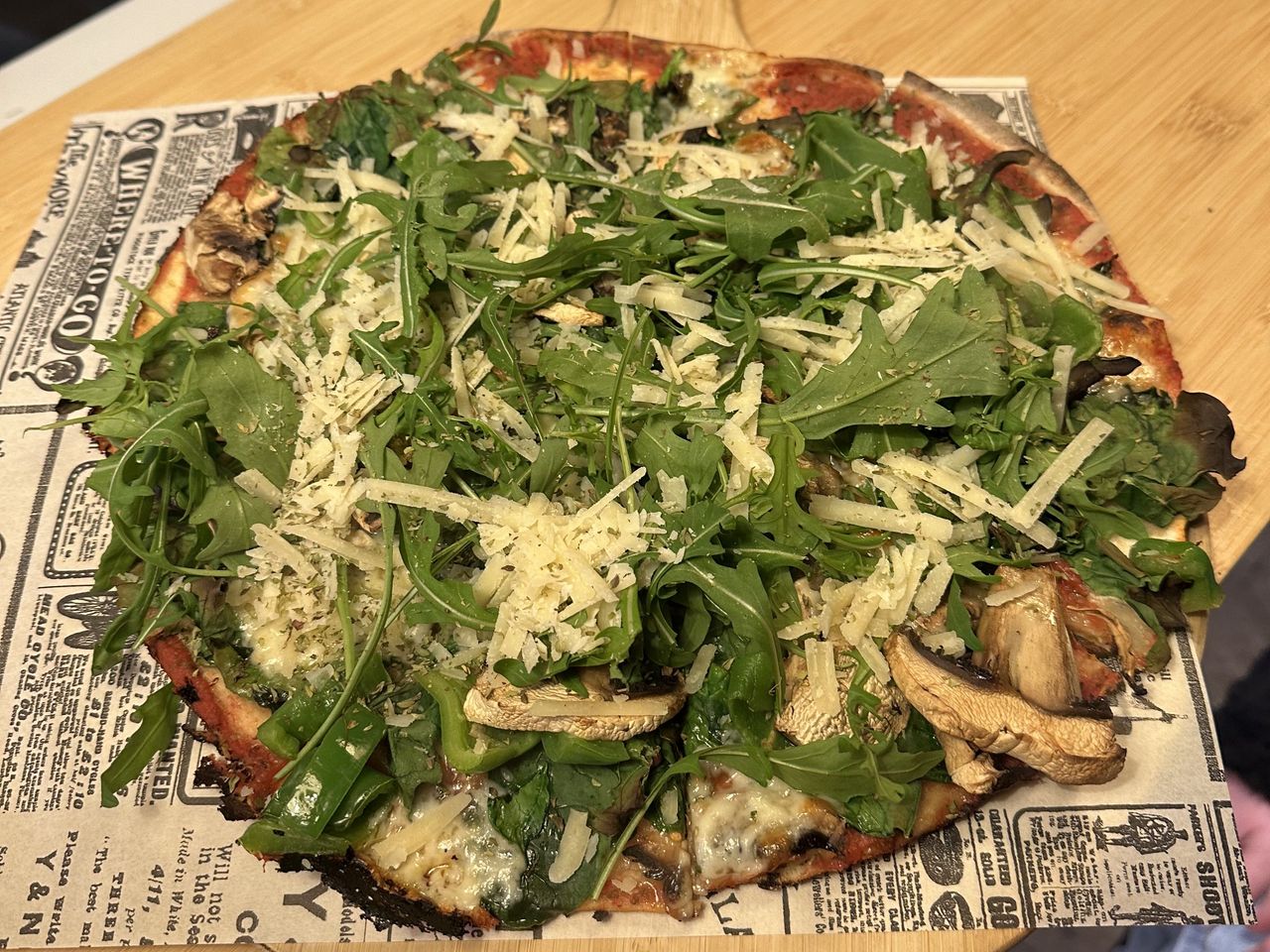 Pizza w La Pizzateka Málaga