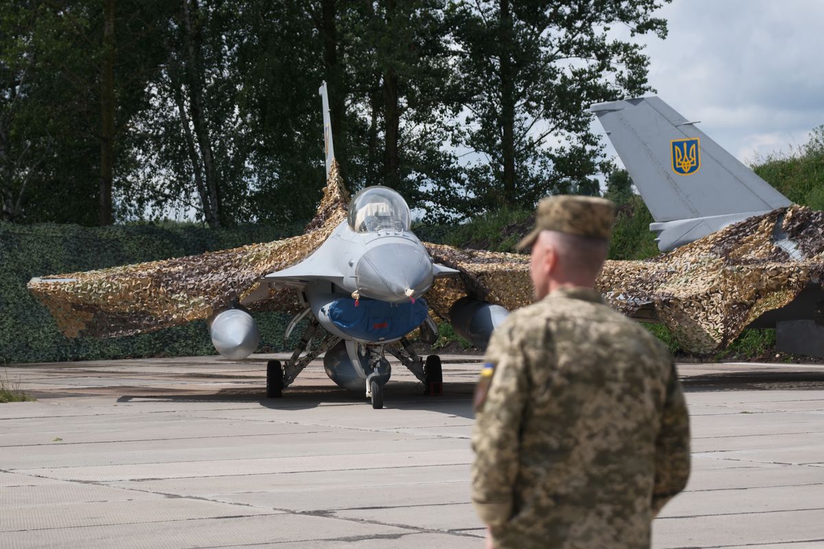 Ukraina straciła pierwszy myśliwiec F-16