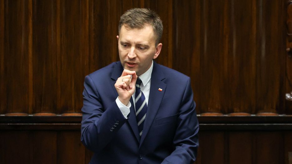 Cd. 1. posiedzenia Sejmu X kadencji
14.11.2023 Warszawa 1. posiedzenie Sejmu X kadencji
fot Jacek Dominski/REPORTER
N/z: Lukasz Schreiber
Jacek Dominski/REPORTER