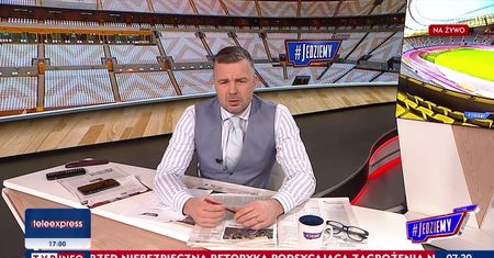Rachoń miał nietęgą minę po słowach Kowalskiego. To naprawdę padło na wizji