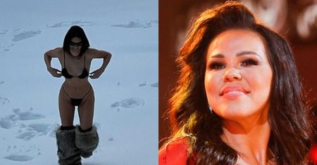 Sylwia Bomba też chce być jak Kendall Jenner i paraduje w bikini po śnieżnych zaspach (FOTO)