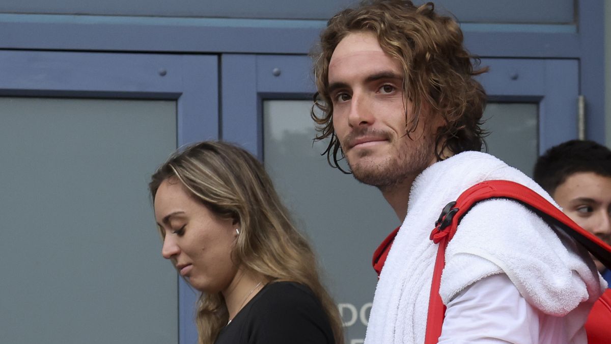 Na zdjęciu Stefanos Tsitsipas i Paula Badosa 