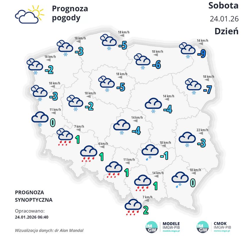 Prognoza pogody na weekend