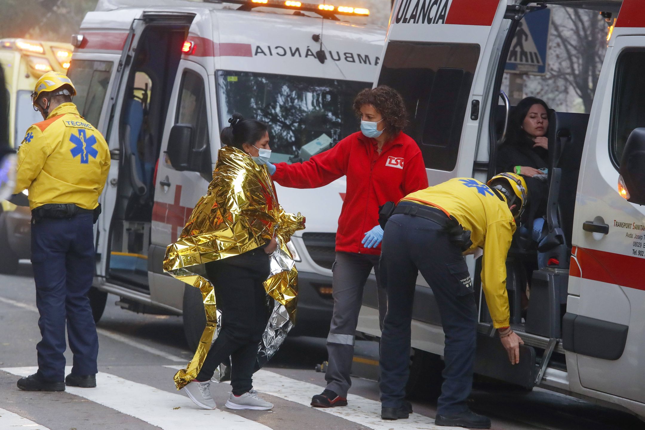 At least 155 people injured in train collision in Barcelona
MARTA PEREZ