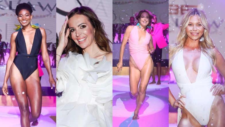 Celebrytki na pokazie kostiumów Anny Wendzikowskiej