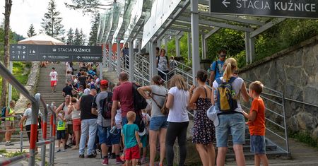 Koronawirus w Polsce. Kasprowy Wierch. Pracownicy Polskich Kolei Linowych zakażeni